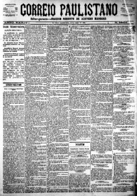 Correio paulistano [jornal], [s/n]. São Paulo-SP, 11 jul. 1888.