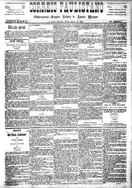 Correio paulistano [jornal], [s/n]. São Paulo-SP, 30 jan. 1886.