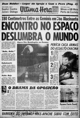 Última Hora [jornal]. Rio de Janeiro-RJ, 16 dez. 1965 [ed. matutina].