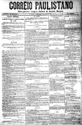 Correio paulistano [jornal], [s/n]. São Paulo-SP, 08 jun. 1887.