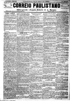 Correio paulistano [jornal], [s/n]. São Paulo-SP, 08 mai. 1883.