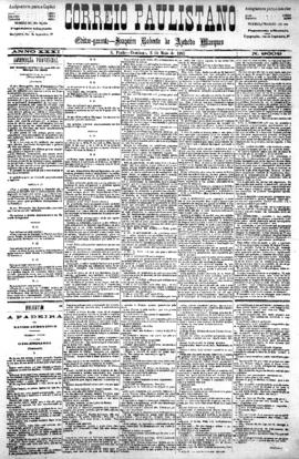 Correio paulistano [jornal], [s/n]. São Paulo-SP, 03 mai. 1885.