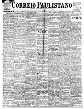 Correio paulistano [jornal], [s/n]. São Paulo-SP, 07 jun. 1909.