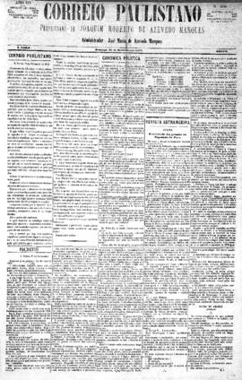 Correio paulistano [jornal], [s/n]. São Paulo-SP, 17 nov. 1878.