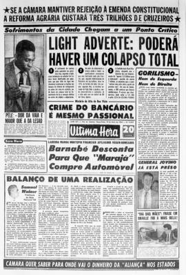 Última Hora [jornal]. Rio de Janeiro-RJ, 14 mai. 1963 [ed. vespertina].