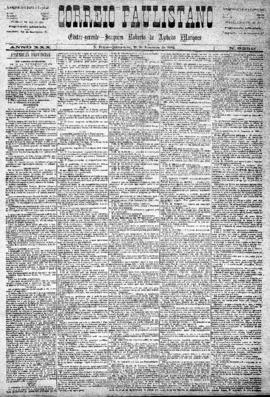 Correio paulistano [jornal], [s/n]. São Paulo-SP, 28 fev. 1884.