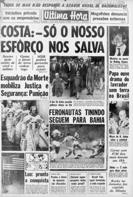 Última Hora [jornal]. Rio de Janeiro-RJ, 04 jul. 1969 [ed. matutina].
