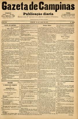 Gazeta de Campinas [jornal], a. 8, n. 1043. Campinas-SP, 26 mai. 1877.