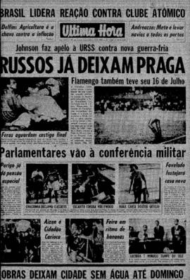 Última Hora [jornal]. Rio de Janeiro-RJ, 12 set. 1968 [ed. matutina].