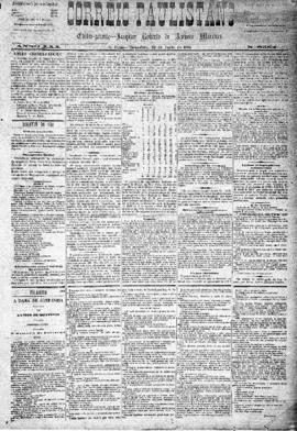 Correio paulistano [jornal], [s/n]. São Paulo-SP, 24 jun. 1884.