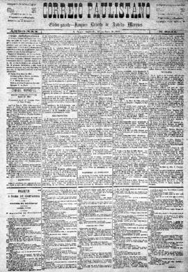 Correio paulistano [jornal], [s/n]. São Paulo-SP, 31 mai. 1884.