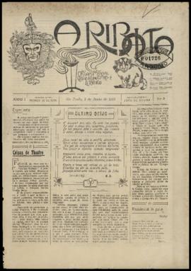 A Ribalta [jornal], a. 1, n. 11. São Paulo-SP, 07 jun. 1913.