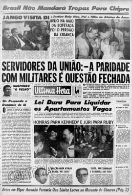 Última Hora [jornal]. Rio de Janeiro-RJ, 06 mar. 1964 [ed. matutina].