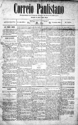 Correio paulistano [jornal], [s/n]. São Paulo-SP, 24 fev. 1881.