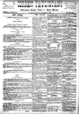 Correio paulistano [jornal], [s/n]. São Paulo-SP, 10 set. 1886.