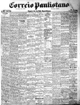 Correio paulistano [jornal], [s/n]. São Paulo-SP, 01 abr. 1902.