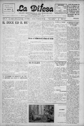 La Difesa [jornal], a. 4, n. 140. São Paulo-SP, 17 fev. 1927.
