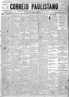 Correio paulistano [jornal], [s/n]. São Paulo-SP, 18 mar. 1890.