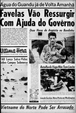 Última Hora [jornal]. Rio de Janeiro-RJ, 19 jan. 1966 [ed. matutina].