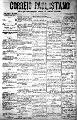 Correio paulistano [jornal], [s/n]. São Paulo-SP, 20 jan. 1887.