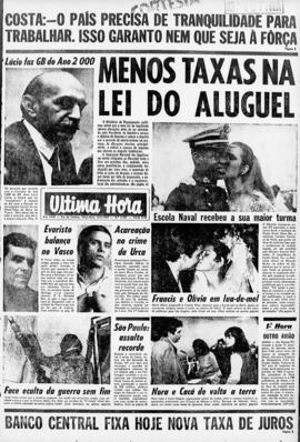 Última Hora [jornal]. Rio de Janeiro-RJ, 06 mai. 1969 [ed. matutina].