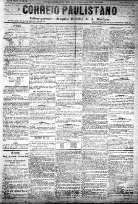 Correio paulistano [jornal], [s/n]. São Paulo-SP, 22 ago. 1883.