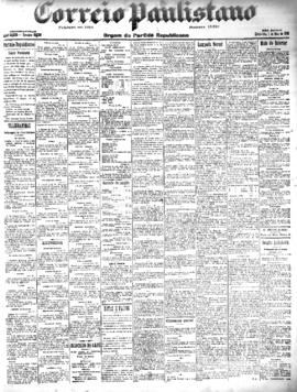 Correio paulistano [jornal], [s/n]. São Paulo-SP, 01 mai. 1902.