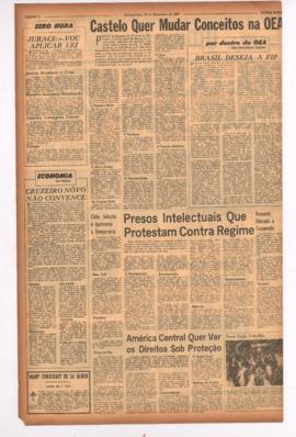 Última Hora [jornal]. Rio de Janeiro-RJ, 18 nov. 1965 [ed. regular].