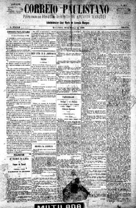 Correio paulistano [jornal], [s/n]. São Paulo-SP, 16 mar. 1880.