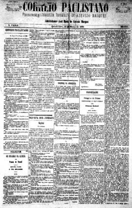 Correio paulistano [jornal], [s/n]. São Paulo-SP, 11 mar. 1880.