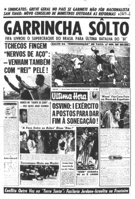 Última Hora [jornal]. Rio de Janeiro-RJ, 15 jun. 1962 [ed. matutina].
