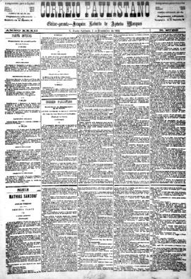 Correio paulistano [jornal], [s/n]. São Paulo-SP, 05 dez. 1885.