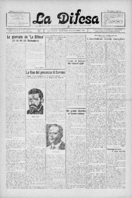 La Difesa [jornal], a. 4, n. 183. São Paulo-SP, 18 set. 1927.