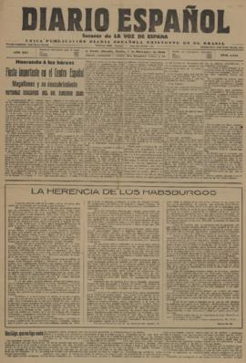 Voz de España, La. Diario Español [jornal], a. 21, n. 4352. São Paulo-SP, 07 dez. 1920.