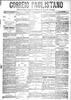 Correio paulistano [jornal], [s/n]. São Paulo-SP, 17 dez. 1886.