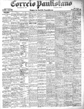 Correio paulistano [jornal], [s/n]. São Paulo-SP, 11 abr. 1902.