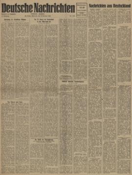 Deutsche nachrichten [jornal], n. 1124. São Paulo-SP, 24 out. 1951.