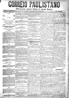 Correio paulistano [jornal], [s/n]. São Paulo-SP, 14 out. 1886.