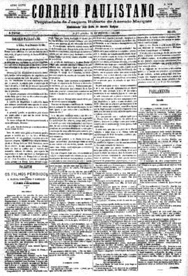 Correio paulistano [jornal], [s/n]. São Paulo-SP, 10 dez. 1880.