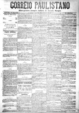 Correio paulistano [jornal], [s/n]. São Paulo-SP, 26 nov. 1886.