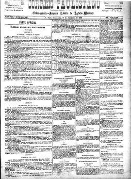 Correio paulistano [jornal], [s/n]. São Paulo-SP, 17 set. 1886.