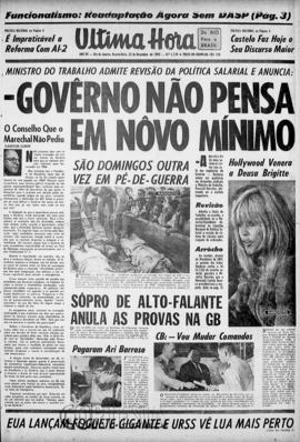Última Hora [jornal]. Rio de Janeiro-RJ, 22 dez. 1965 [ed. matutina].