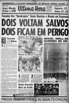 Última Hora [jornal]. Rio de Janeiro-RJ, 17 dez. 1965 [ed. matutina].