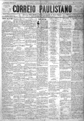 Correio paulistano [jornal], [s/n]. São Paulo-SP, 02 mar. 1890.