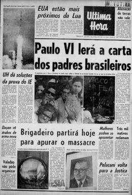 Última Hora [jornal]. Rio de Janeiro-RJ, 10 nov. 1967 [ed. matutina].