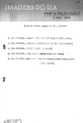 TV Tupi [emissora]. Revista Feminina [programa]. Roteiro [televisivo], 21 fev. 1964.