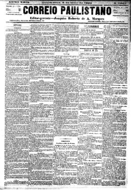 Correio paulistano [jornal], [s/n]. São Paulo-SP, 03 mai. 1883.