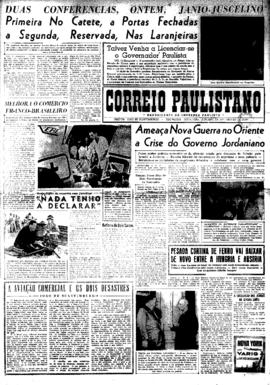Correio paulistano [jornal], [s/n]. São Paulo-SP, 12 abr. 1957.