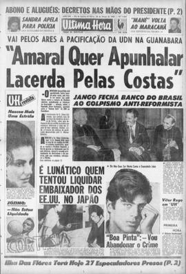 Última Hora [jornal]. Rio de Janeiro-RJ, 25 mar. 1964 [ed. matutina].