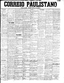 Correio paulistano [jornal], [s/n]. São Paulo-SP, 17 dez. 1898.